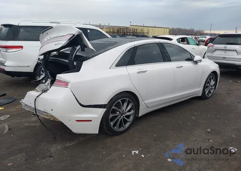 2017 Lincoln Mkz Reserve из США, поврежденный, VIN 3LN6L5FC3HR618078